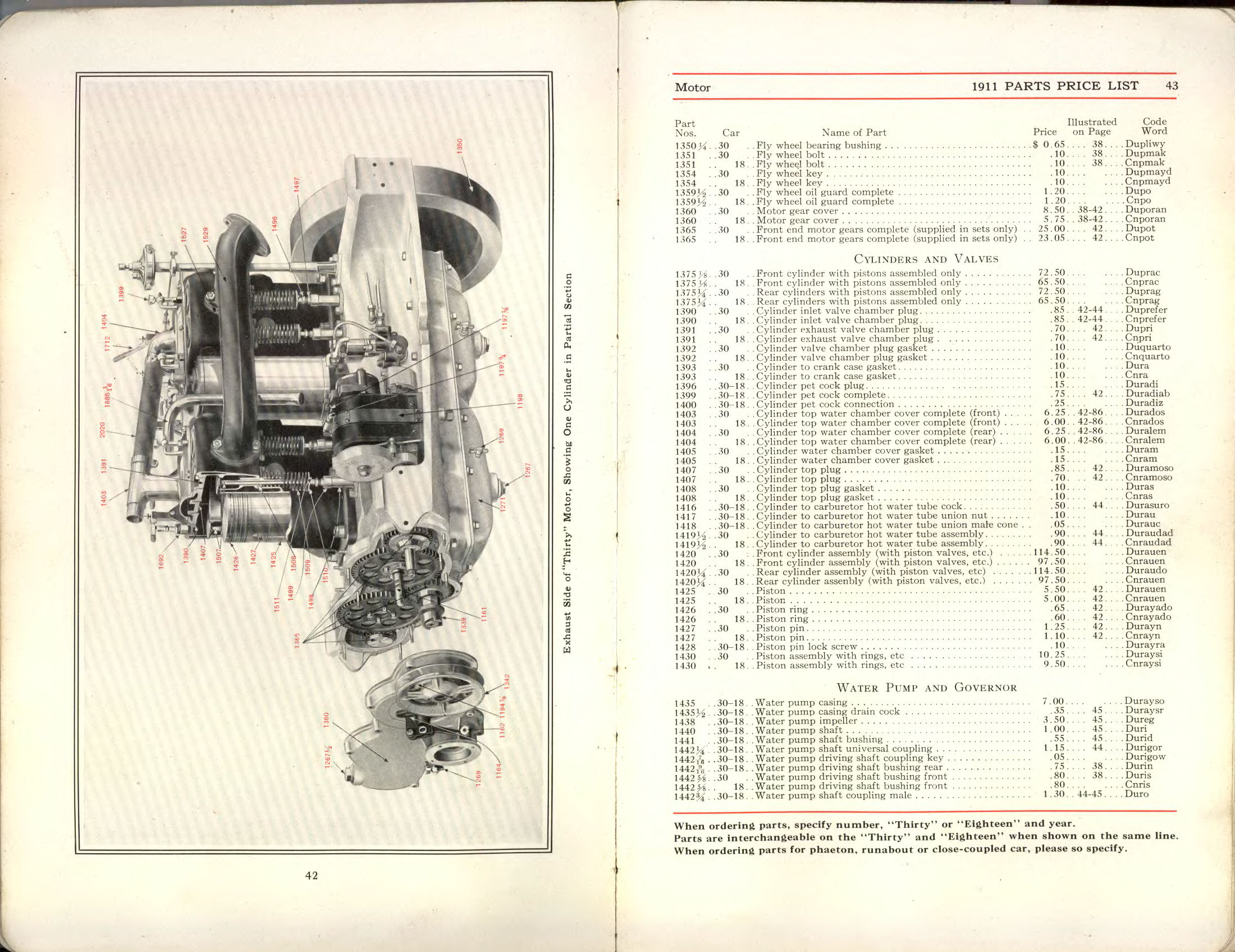 1911 Packard Owners Manual Page 48